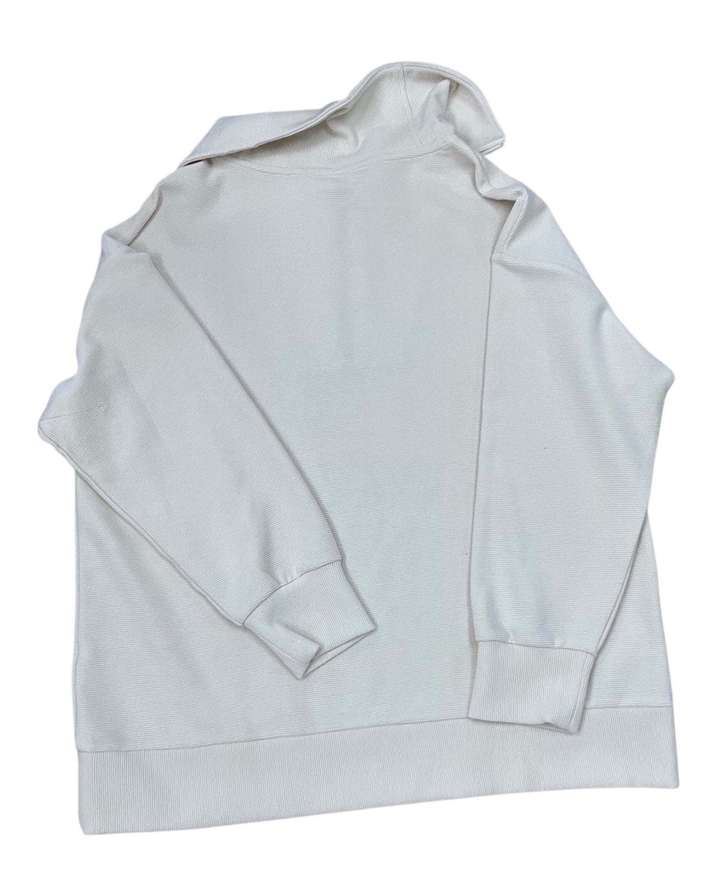 Sweatshirt Collar By Maurices In Cream, Size:Xl