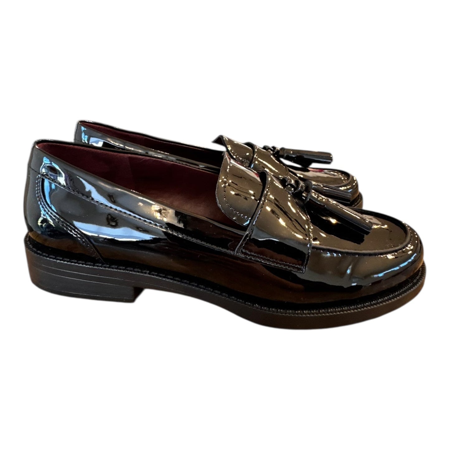 Shoes Flats By Franco Sarto In Black, Size:8.5