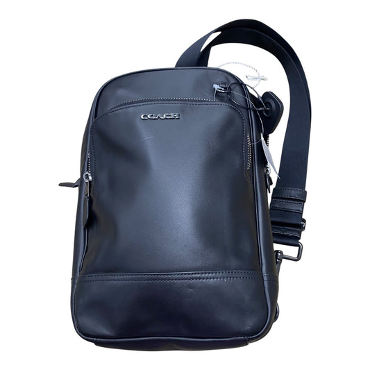 Backpack Designer By Coach In Black, Size:Medium
