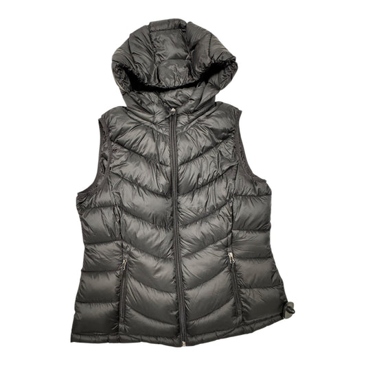 Vest Puffer & Quilted By Charter Club In Black, Size:Xl