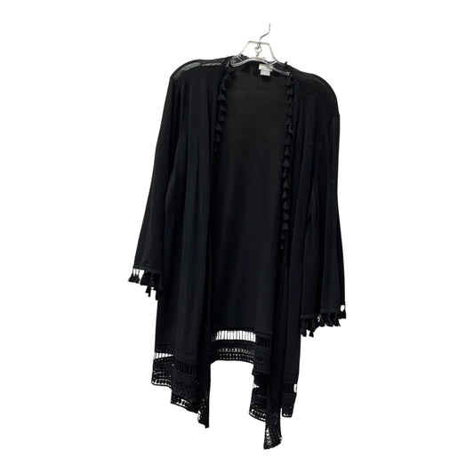 Cardigan By Chicos In Black, Size:Xl