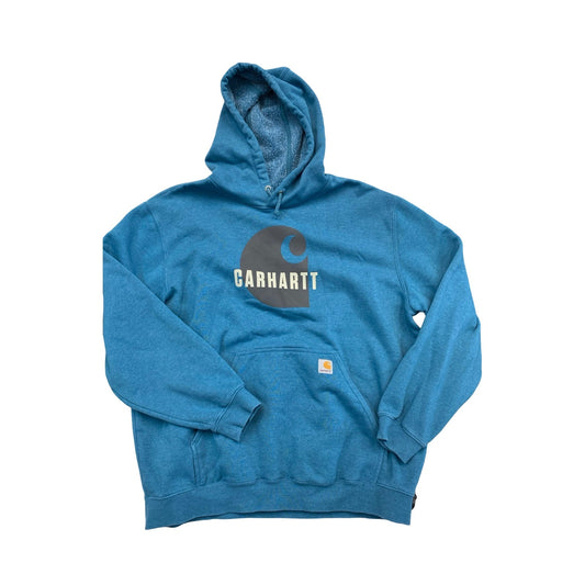 Sweatshirt Hoodie By Carhartt In Blue, Size:2X