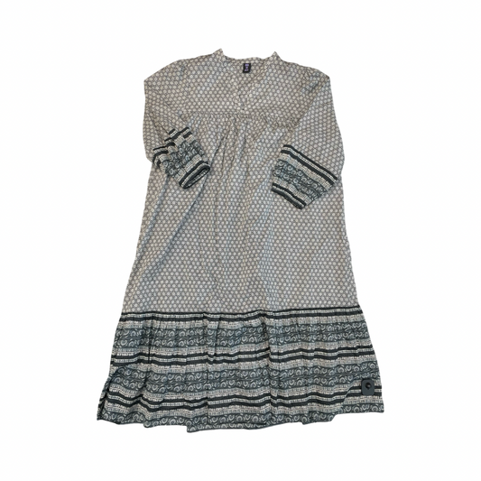 Dress Casual Maxi By Anna Sui In Black & White, Size:12