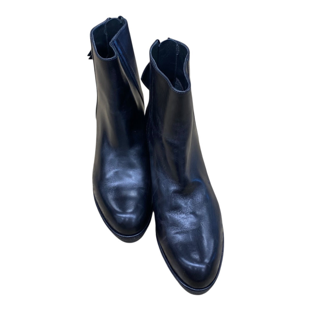 Boots Designer By Stuart Weitzman In Black, Size:5