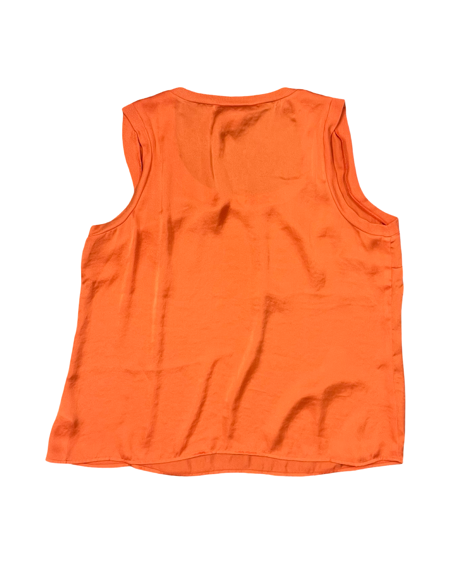Top Sleeveless By Cabi In Orange, Size:L