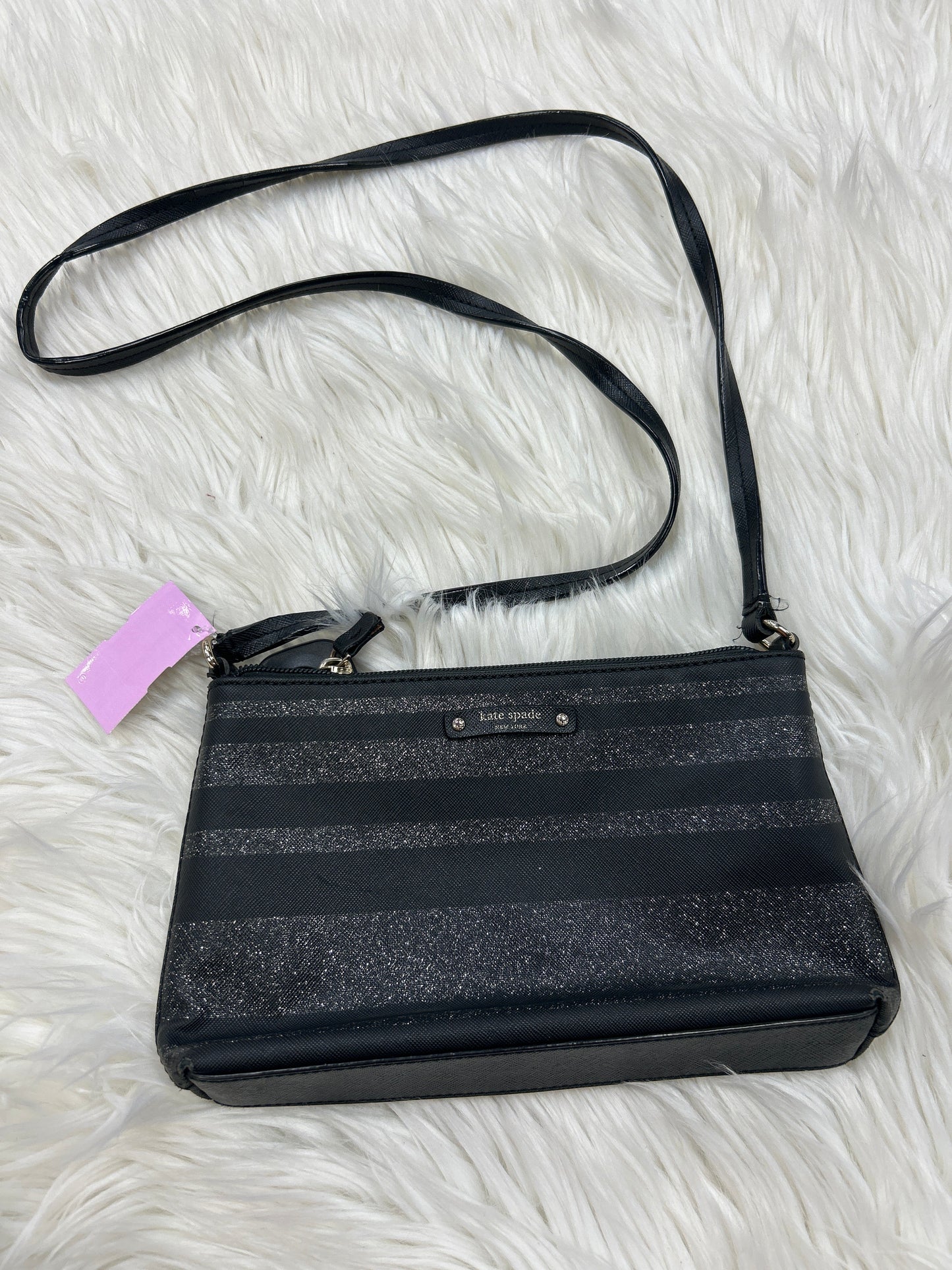 Crossbody Designer By Kate Spade In Black, Size:Medium
