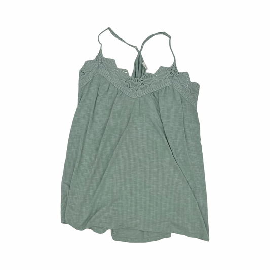 Blouse Sleeveless By Maurices In Green, Size:1X