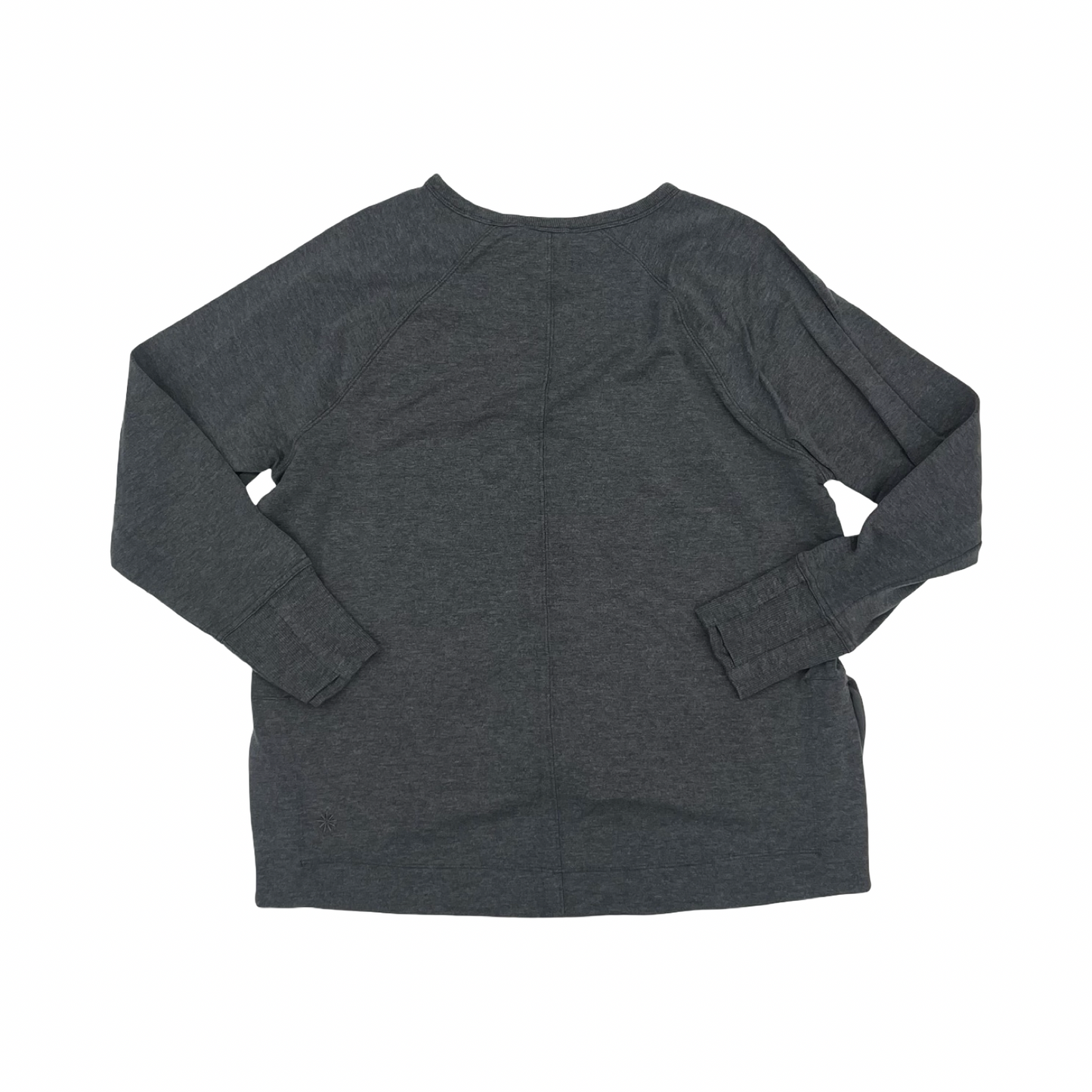 Athletic Sweatshirt Crewneck By Athleta In Grey, Size:L