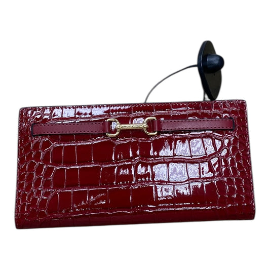 Wallet Designer By Michael Kors In Red, Size:Medium