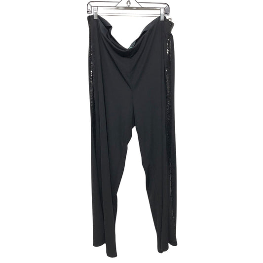 Pants Dress By Lauren By Ralph Lauren In Black, Size:3X