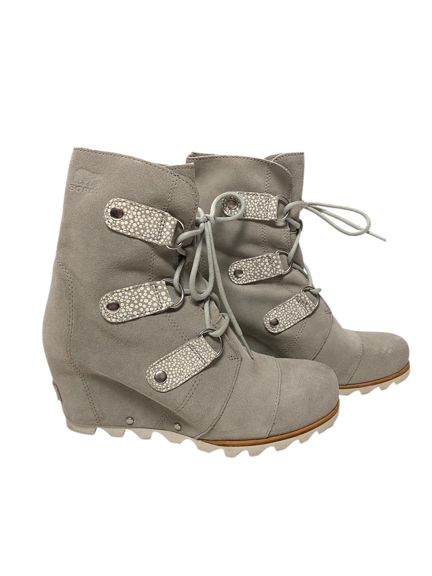 Boots Designer By Sorel In Grey, Size:8