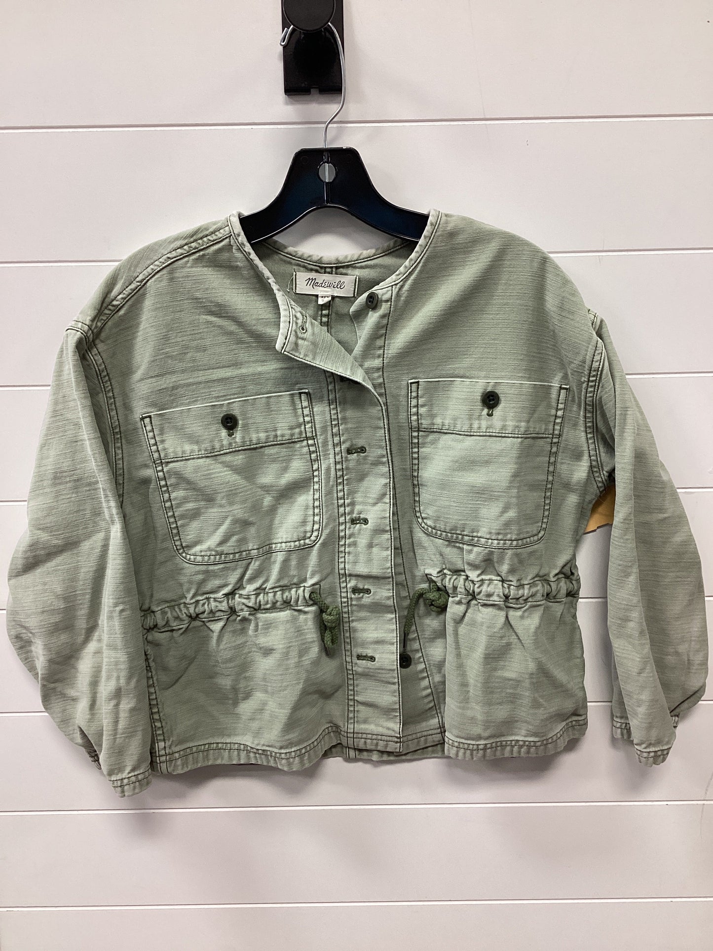Top Ls By Madewell In Green, Size:Xxs