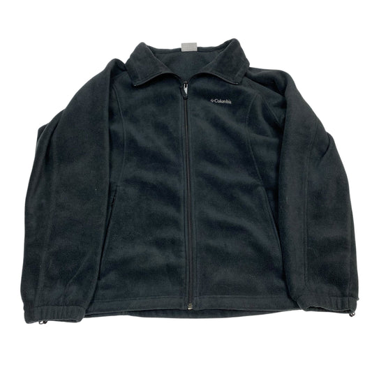 Jacket Fleece By Columbia In Black, Size:1X