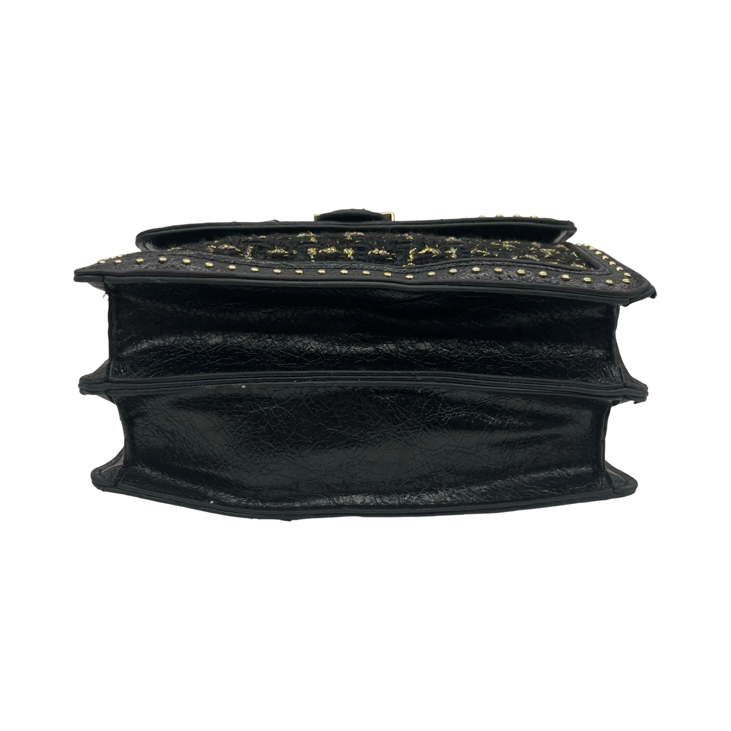 Crossbody By Cmf In Black & Gold, Size:Small