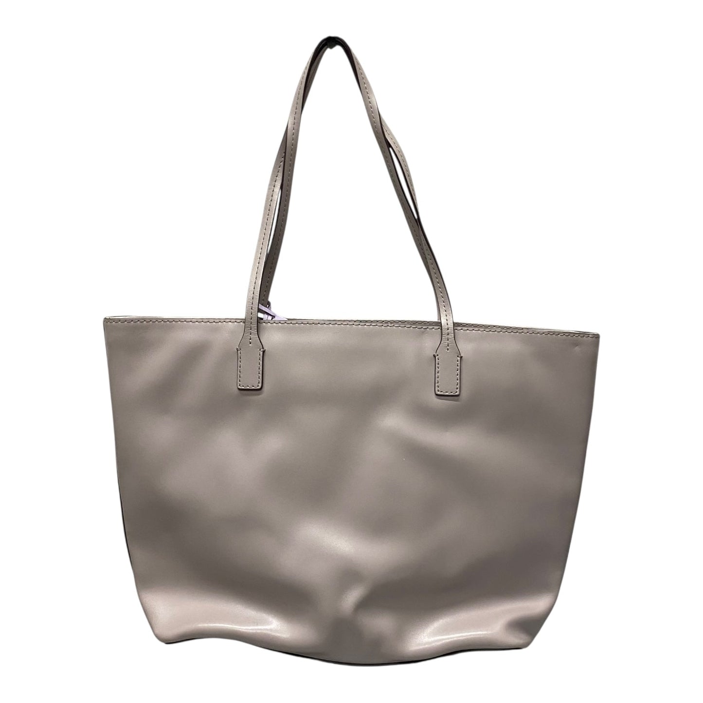 Tote Designer By Kate Spade In Grey, Size:Medium
