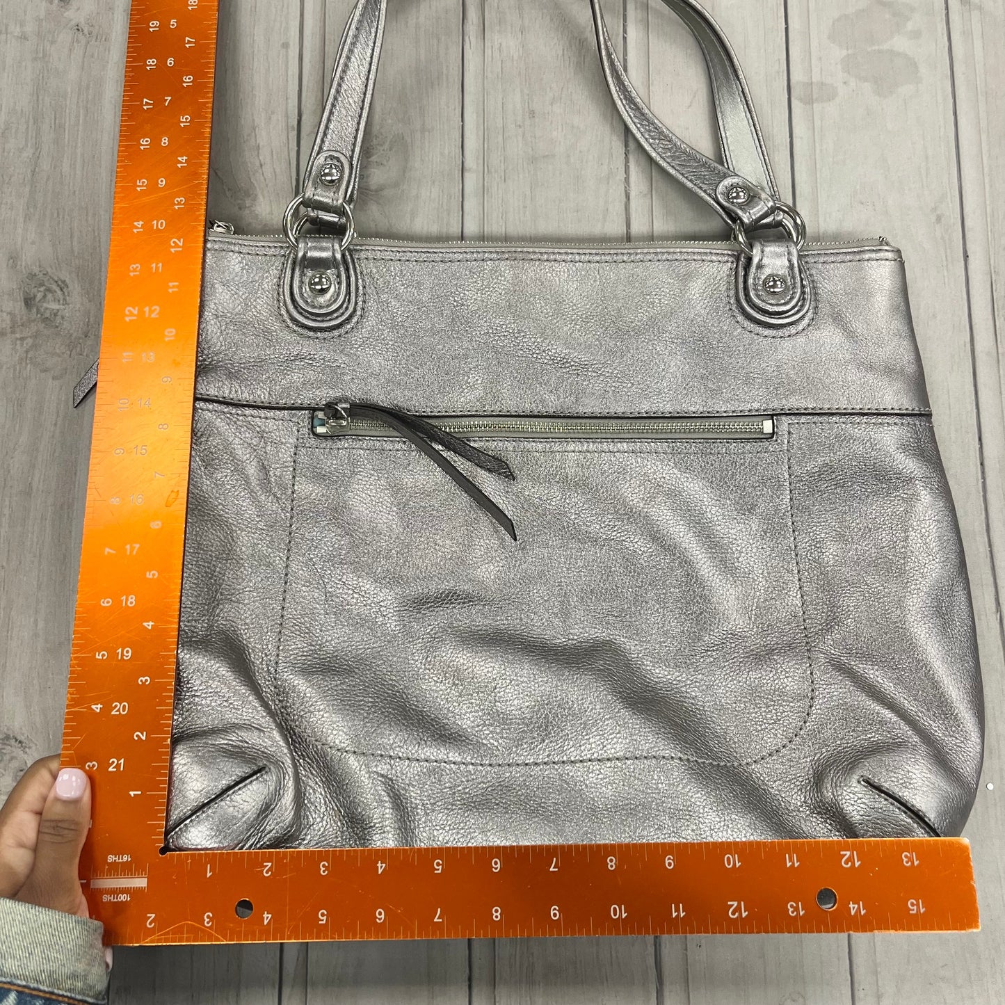 Handbag Designer By Coach, Size: Large