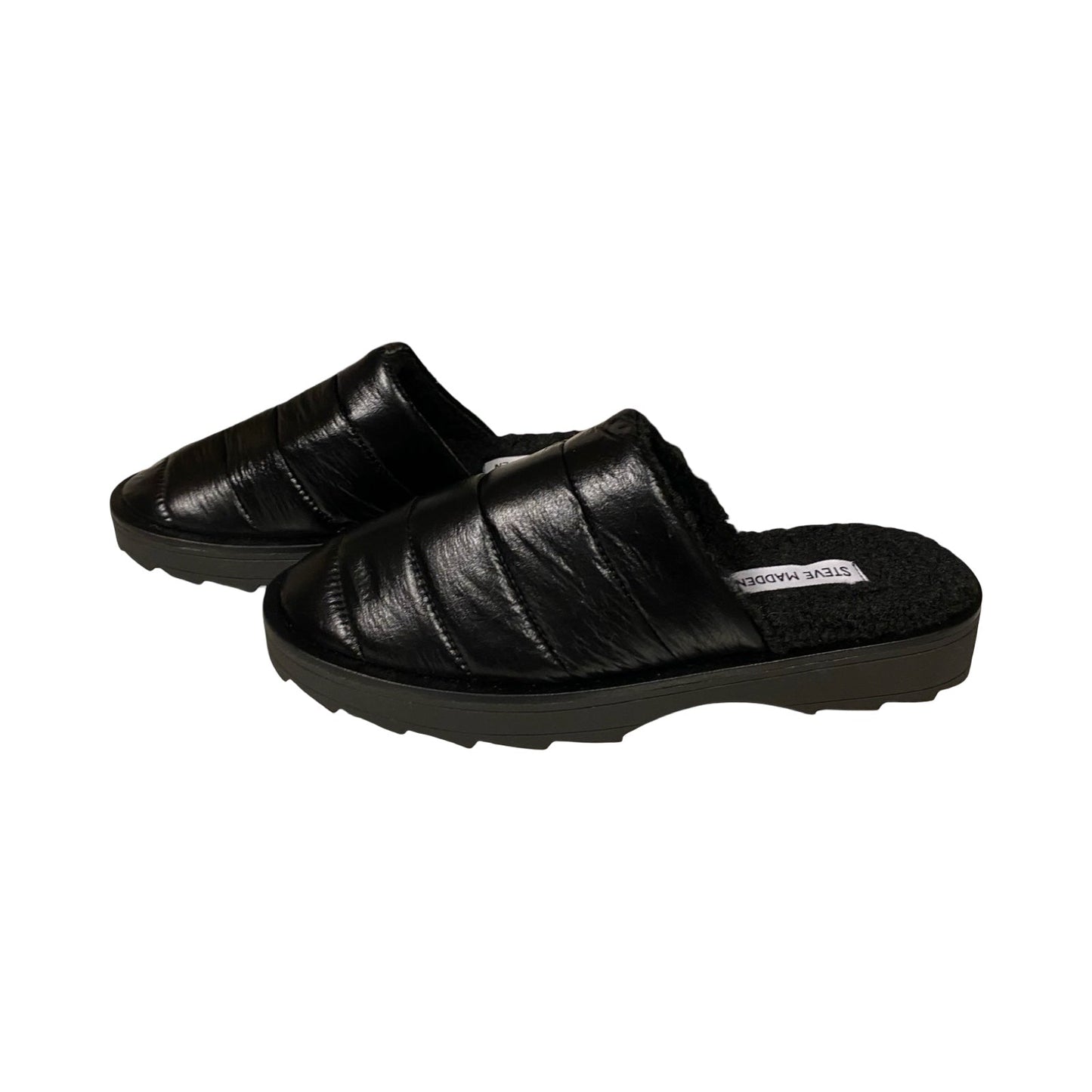 Shoes Flats By Steve Madden In Black, Size:8