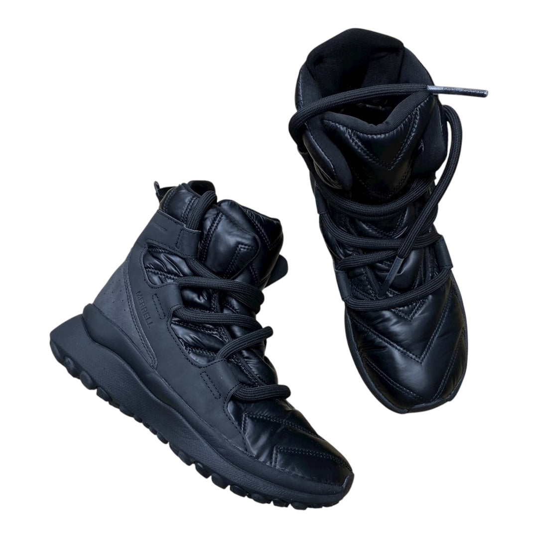 Boots Snow By Merrell In Black, Size:7