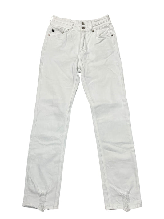 Jeans Straight By Kancan In White Denim, Size:2