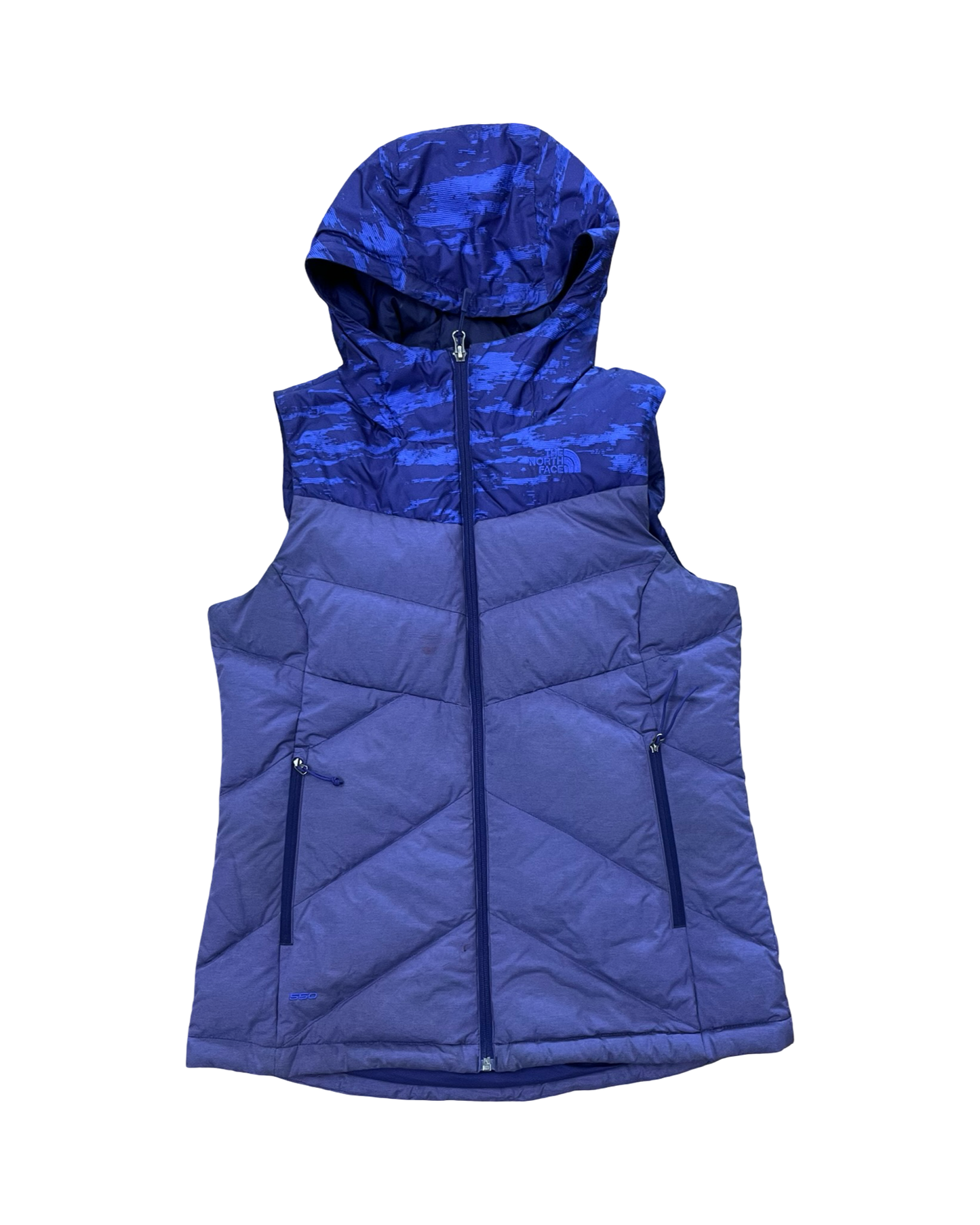 Vest Puffer & Quilted By The North Face In Purple, Size:M