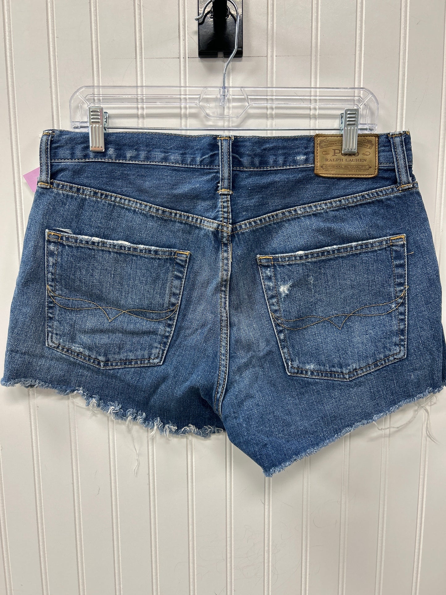 Shorts By Polo Ralph Lauren In Blue Denim, Size:10