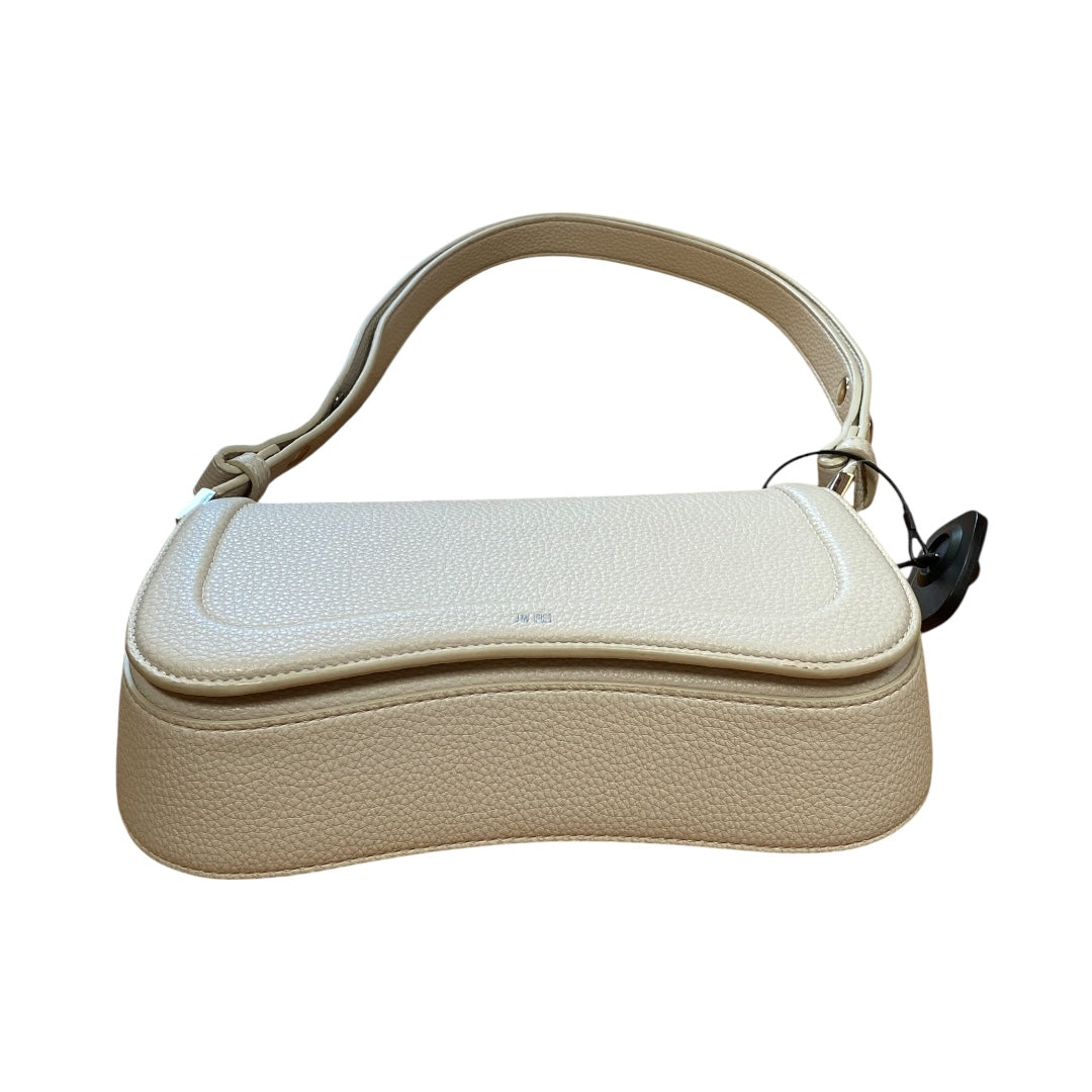 Handbag Leather By Jw In Beige, Size:Small