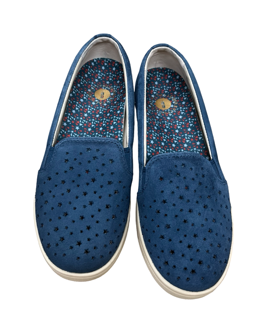 Shoes Flats By Clothes Mentor In Blue, Size:6.5