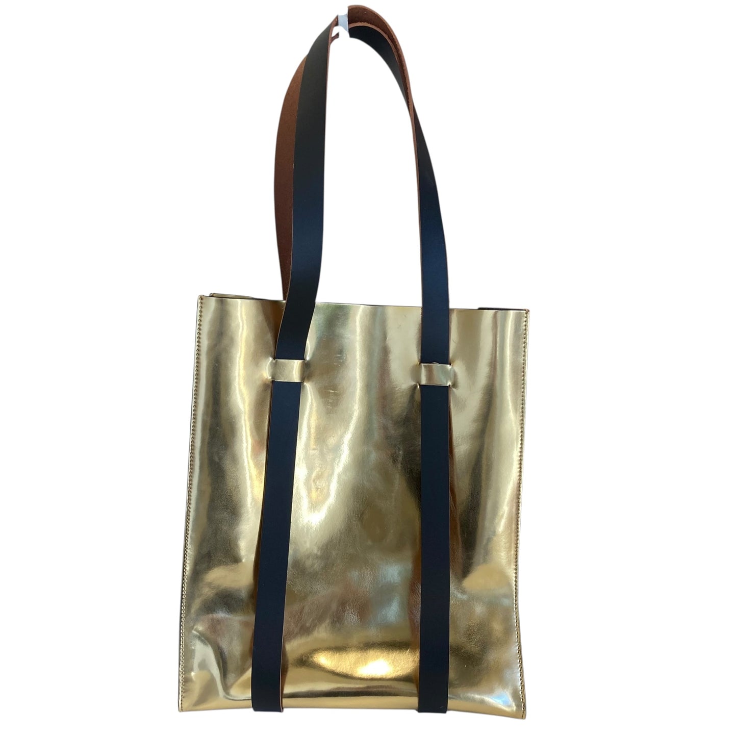 Tote Designer By Kate Spade In Gold, Size:Medium