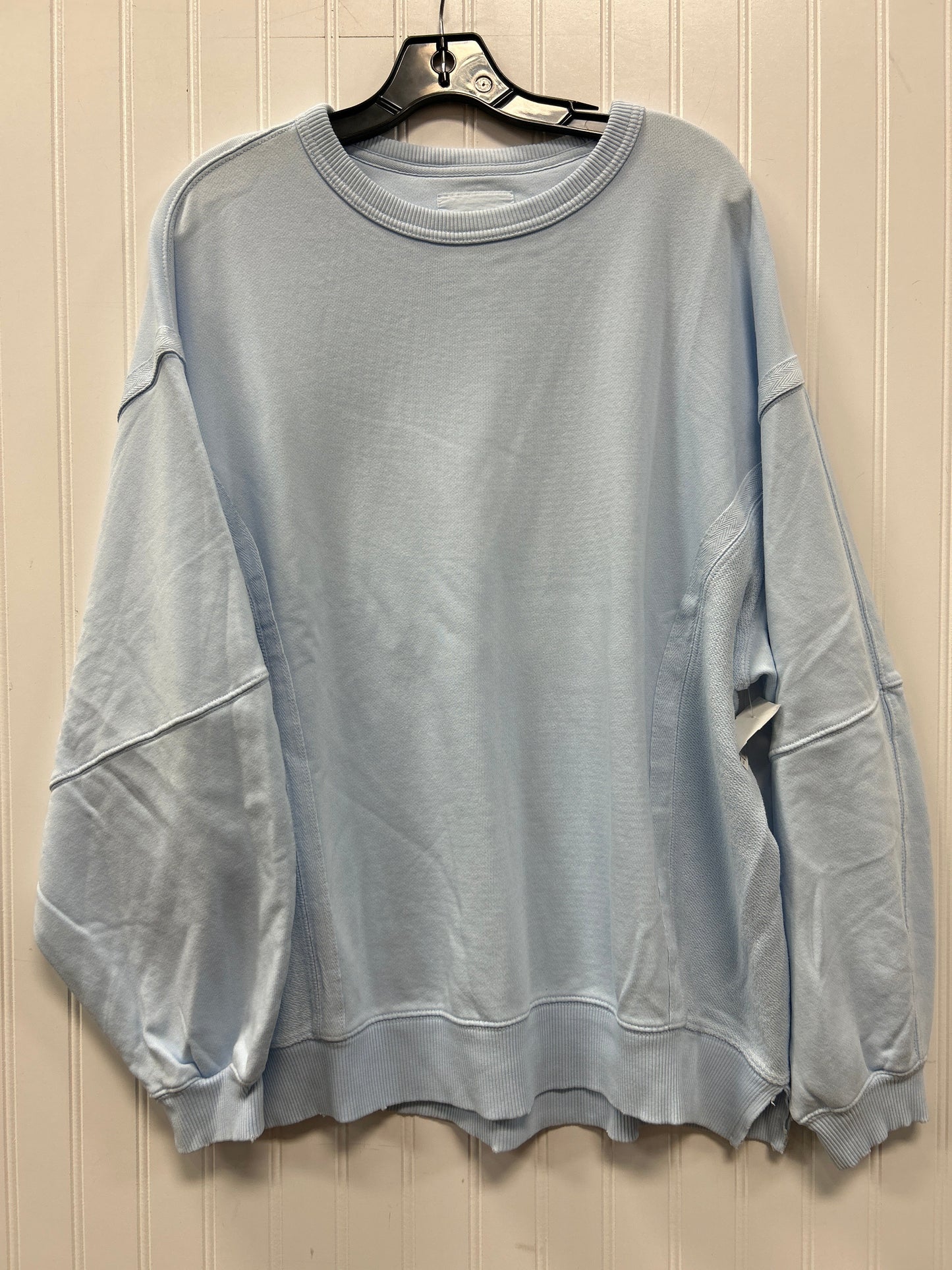 Sweatshirt Crewneck By Aerie In Blue, Size:S