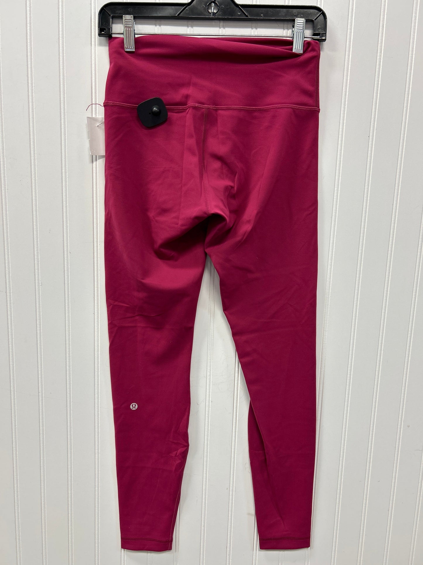 Athletic Leggings By Lululemon In Pink, Size:8
