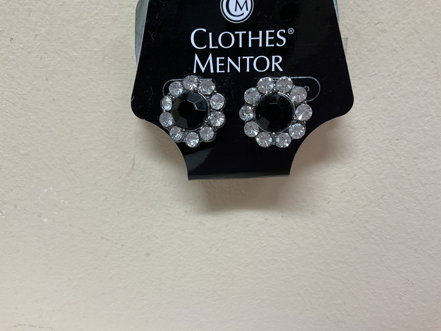 Earrings Stud By Clothes Mentor In Black & White
