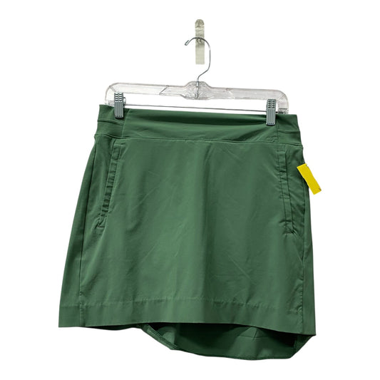 Athletic Skort By Athleta In Green, Size:6 small