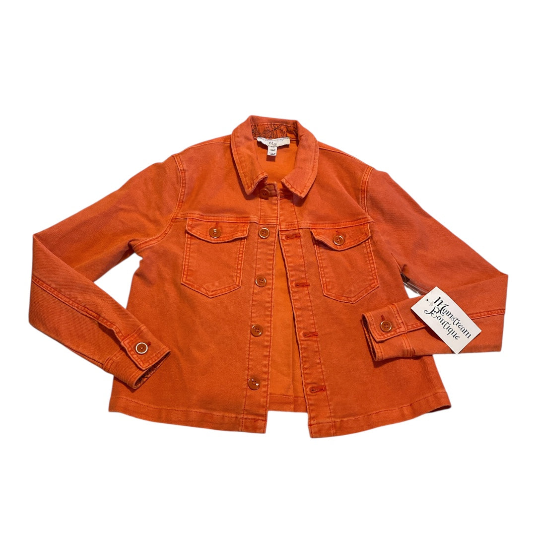 Jacket Denim By Cmc In Orange, Size:S