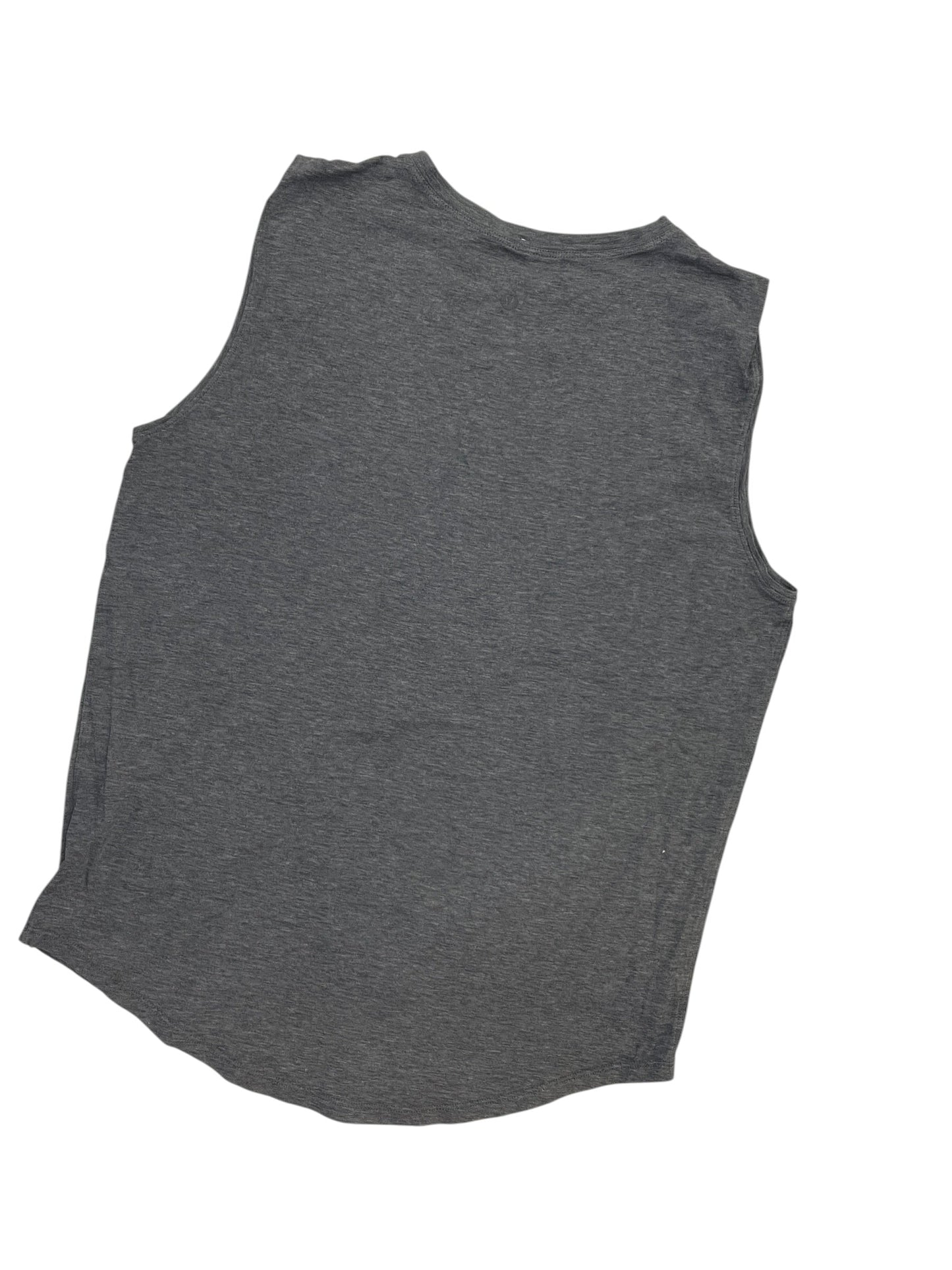 Athletic Tank Top By Lululemon In Grey, Size:S