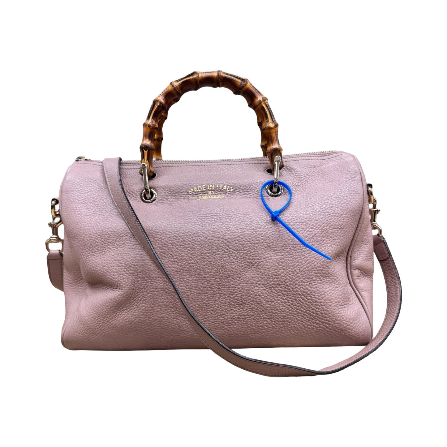 Handbag Luxury Designer By Gucci In Pink, Size:Medium