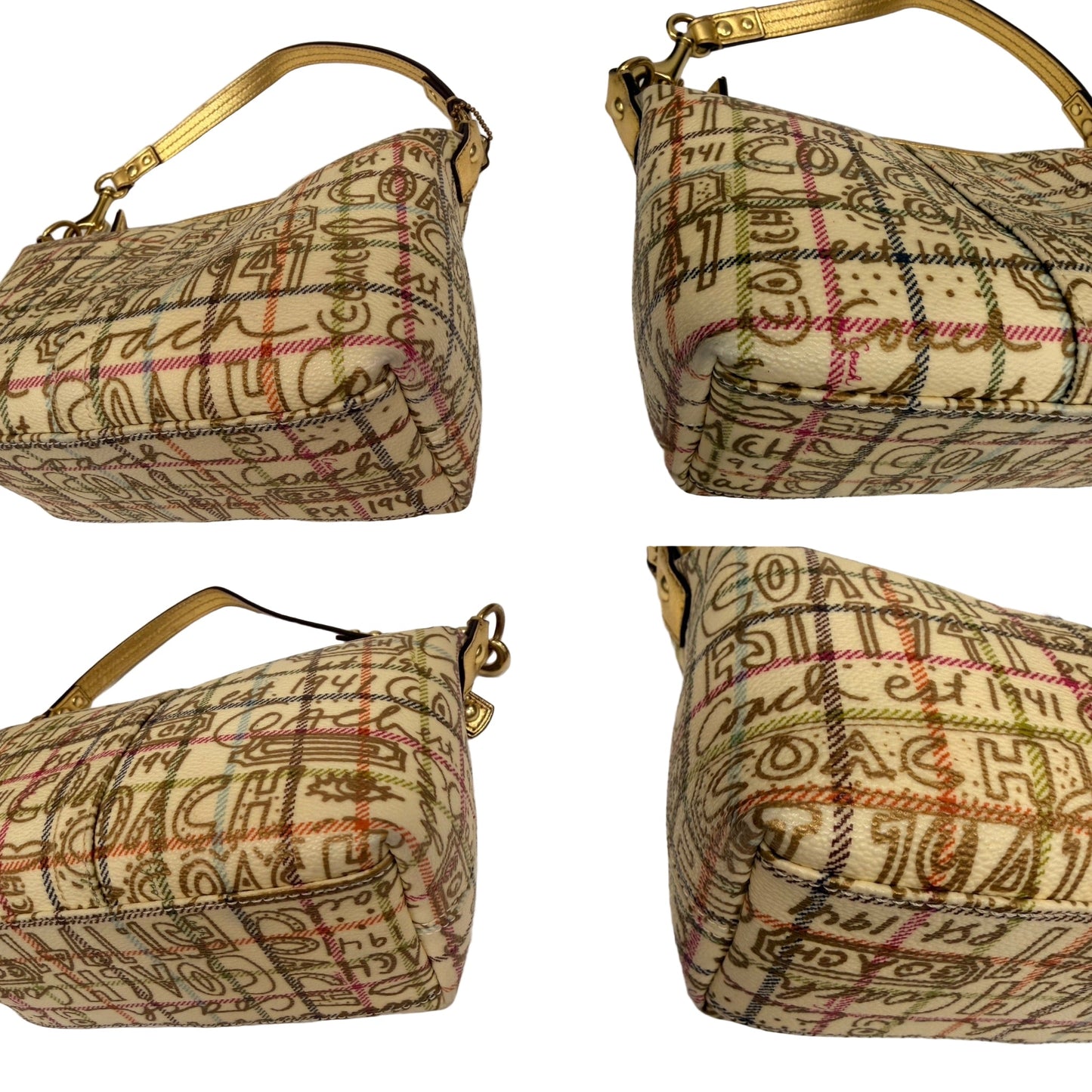 Handbag Designer By Coach, Size: Small