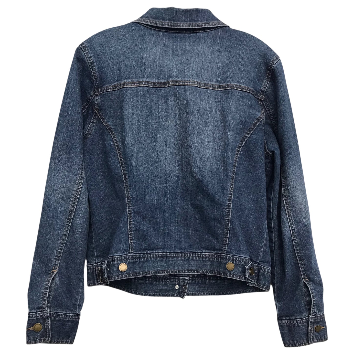 Jacket Denim By Style And Company In Blue Denim, Size:M