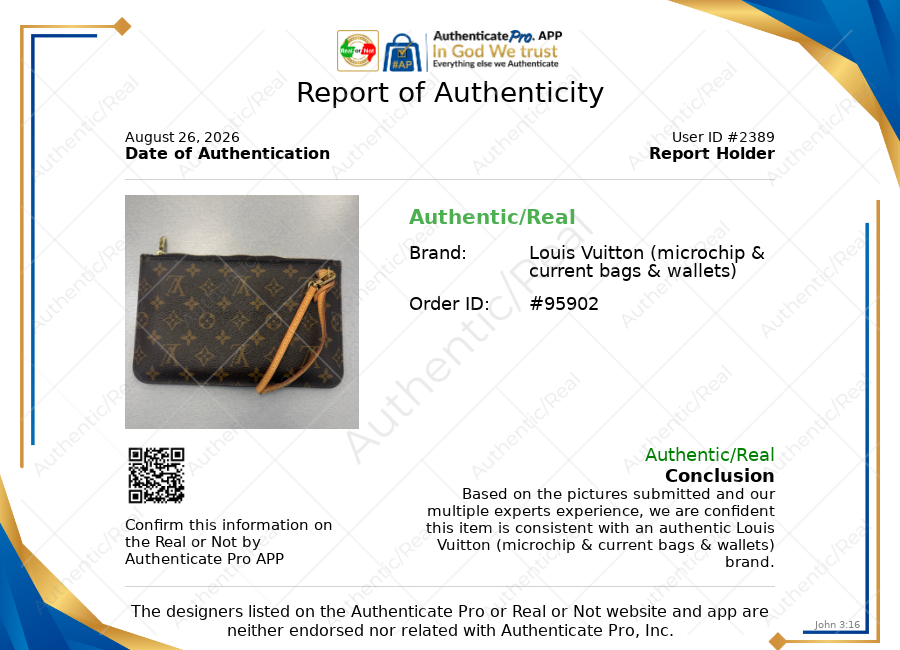 Clutch Luxury Designer By Louis Vuitton, Size: Medium