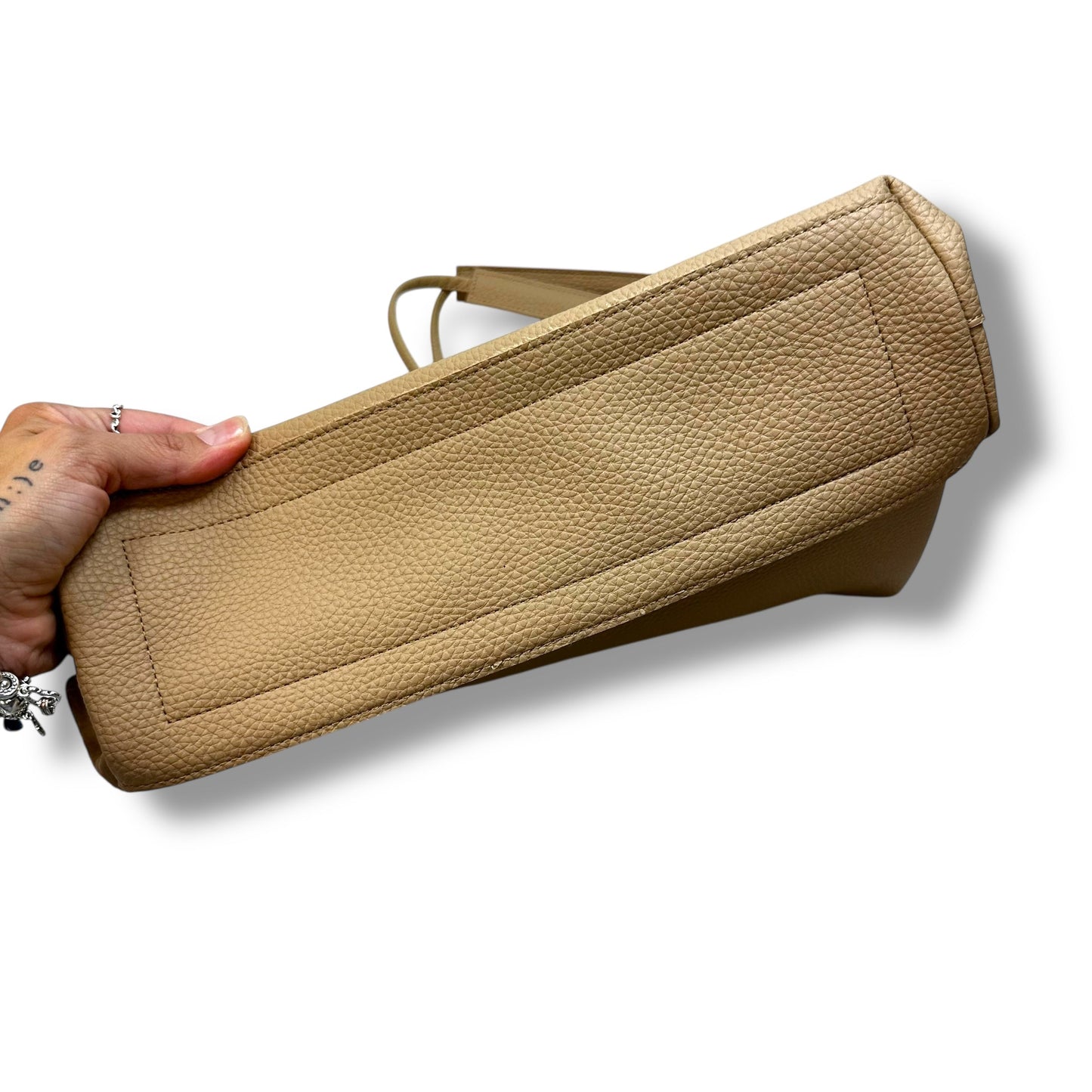 VEGAN LEATHER SLOUCHY BUCKET BAG By 8 Other Reasons, Size: Small