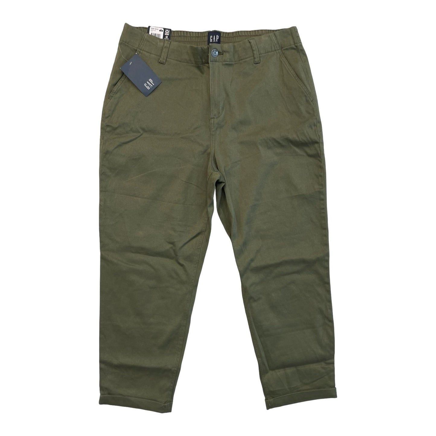 Pants Cropped By Gap In Green, Size:16