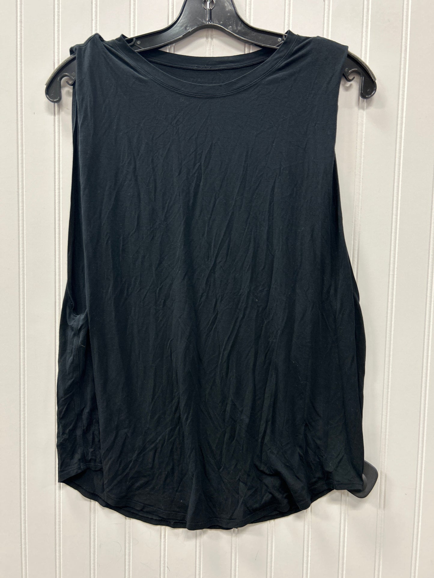 Athletic Tank Top By Lululemon In Black, Size:10