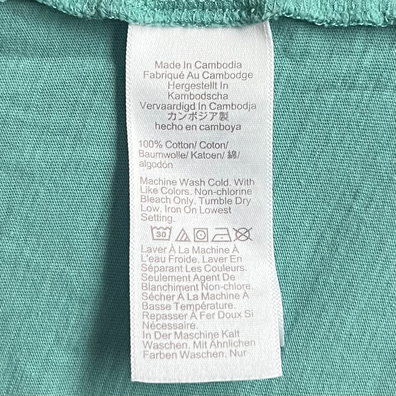 Top Short Sleeve By J. Crew In Green, Size: M