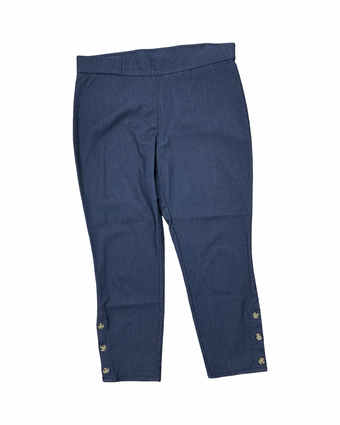 Pants Cropped By Christopher And Banks In Blue, Size:14