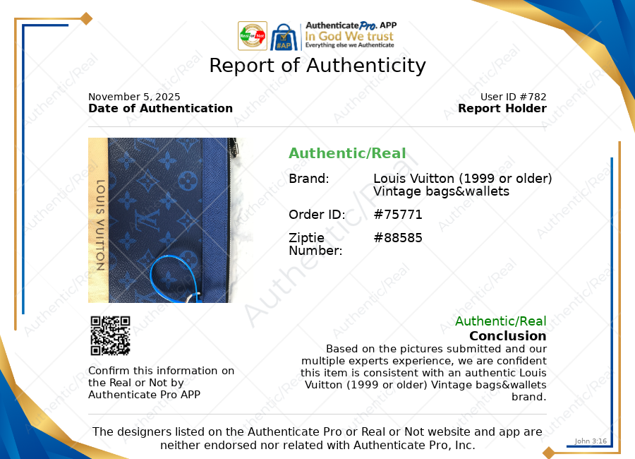 Clutch Luxury Designer By Louis Vuitton, Size: Medium