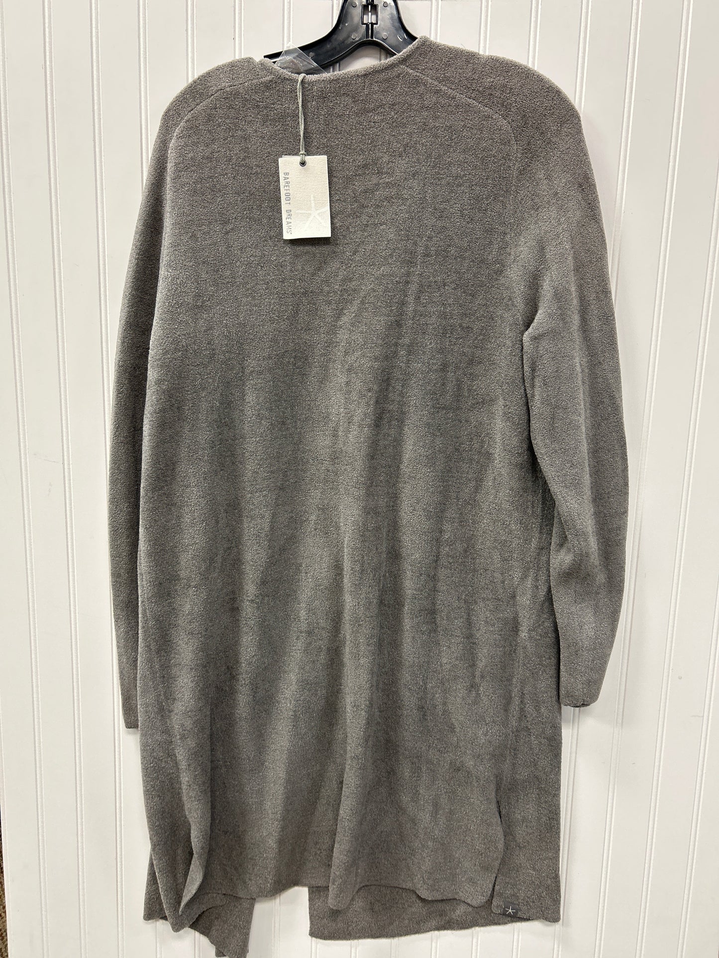 Sweater Cardigan By Barefoot Dreams In Grey, Size:Xl