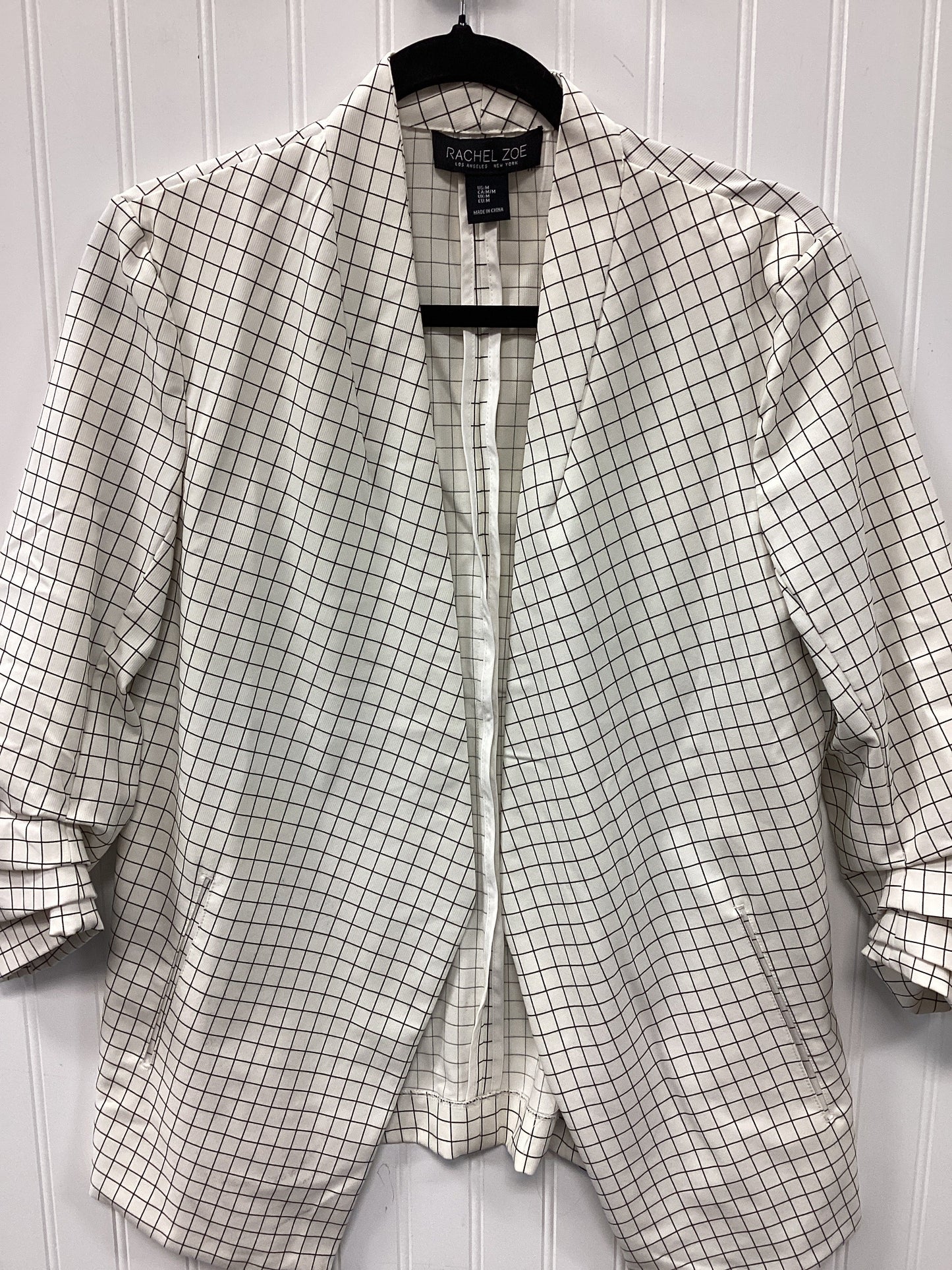 Blazer By Rachel Zoe In Cream, Size:M