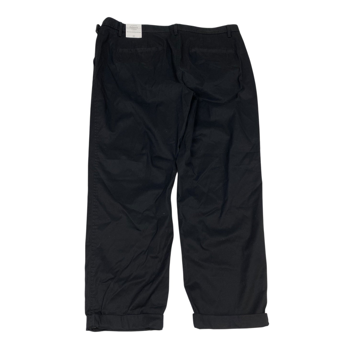 Pants Chinos & Khakis By Talbots In Black, Size:12