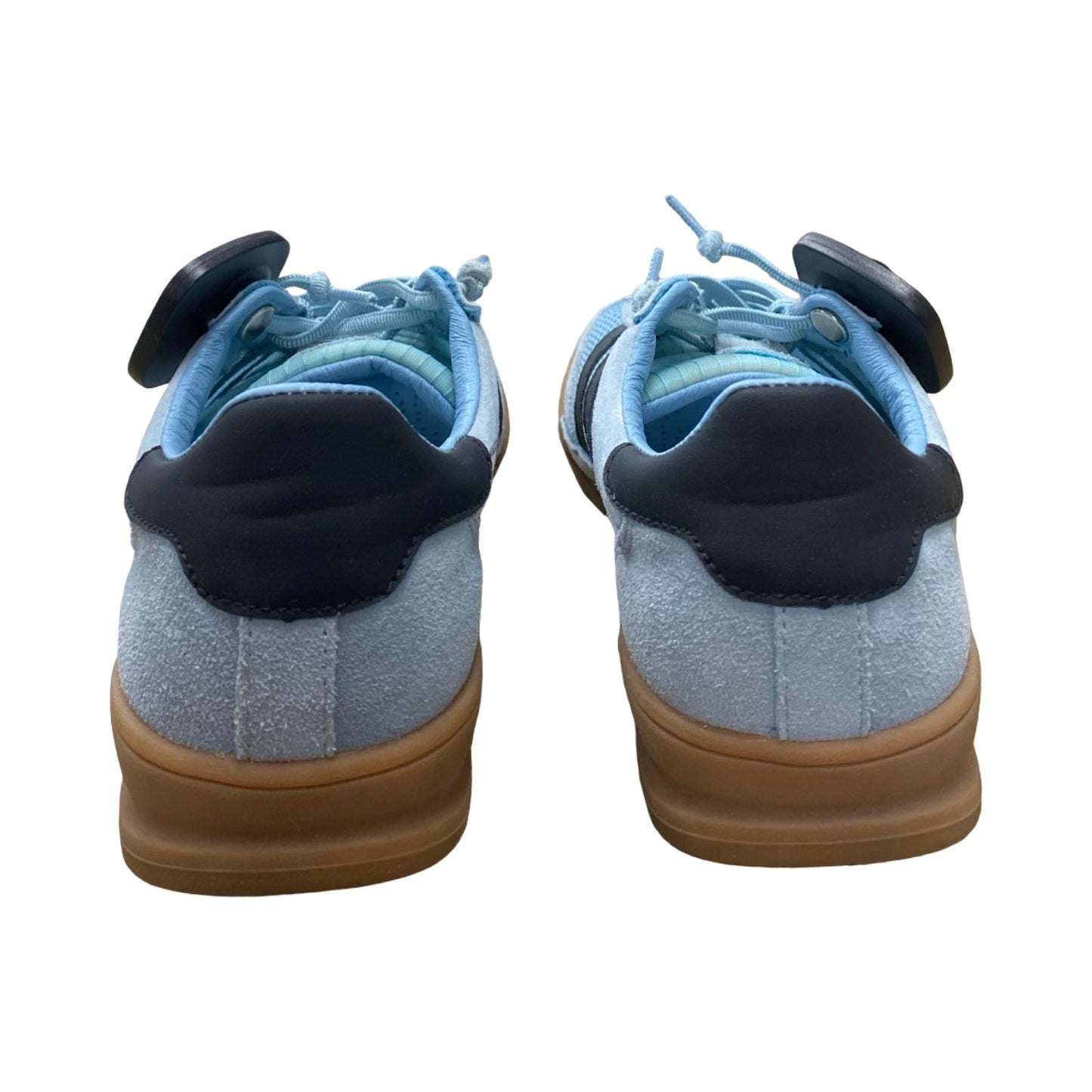Shoes Sneakers By Steve Madden In Black & Blue, Size:9.5