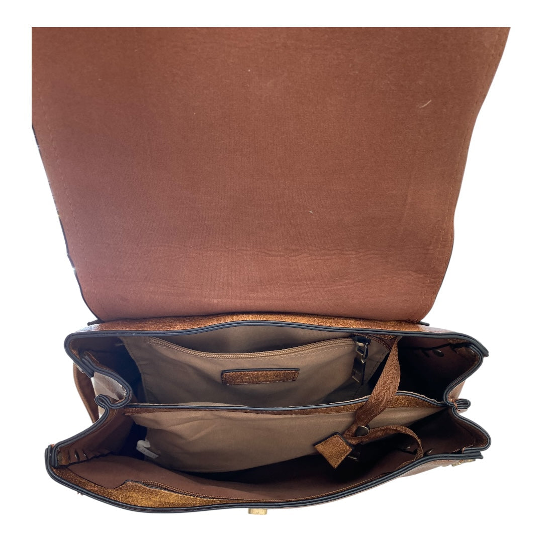Backpack By  Cmc In Brown, Size:Medium