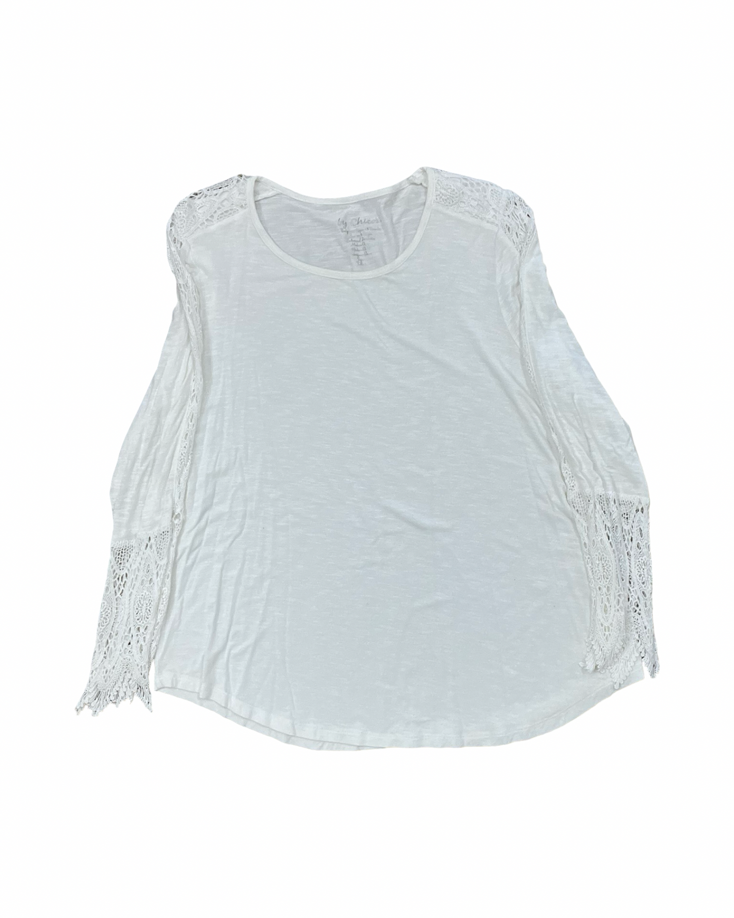 Top Ls By Chicos In White, Size:L